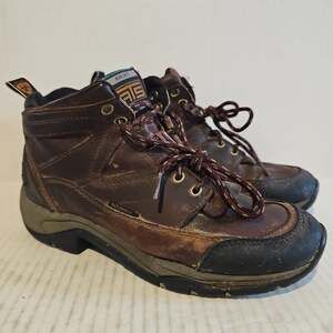 Ariat ATS Womens Size 8.5 B Terrain Hiking Endurance Brown Boots 10004134